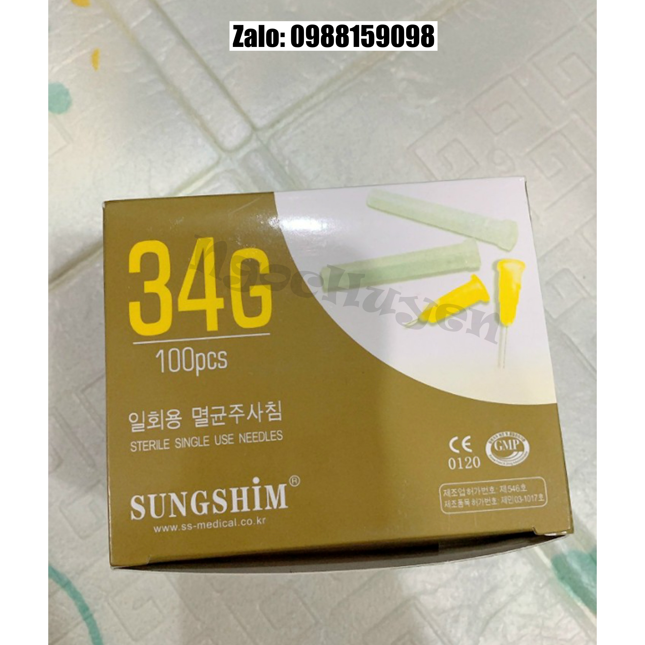 Lẻ 1 Kim Meso Tiêm Dưỡng Chất 30G,32G,34Gx4mm