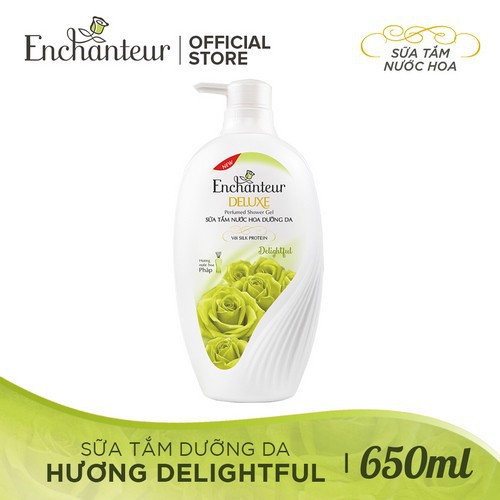 Sữa tắm nước hoa Enchanteur Duluxe Delightful - 650g cam kết hàng đúng mô tả chất lượng đảm bảo an toàn đến sức khỏe người sử dụng đa dạng mẫu mã màu sắc kích cỡ