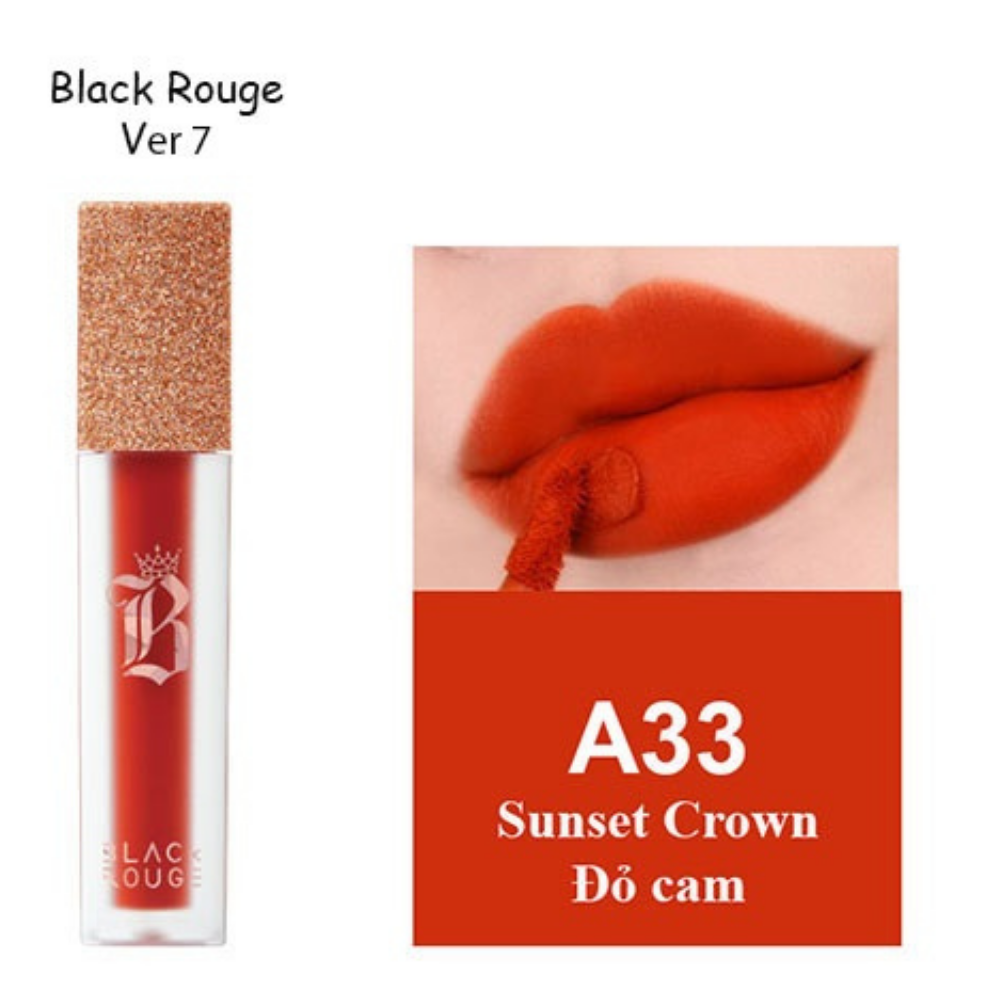 Son môi black rouge background A33/A34/A35/A36/A37 tặng quà 1k 10k Son môi dành cho học sinh sinh viên handmade thơm siêu lì lâu trôi
