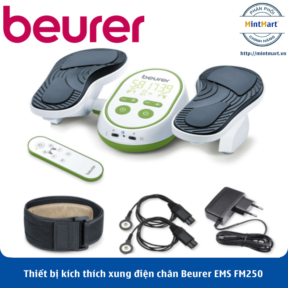 Thiết Bị Kích Thích Xung Điện Chân Beurer Ems Fm250 – Hàng Chính Hãng