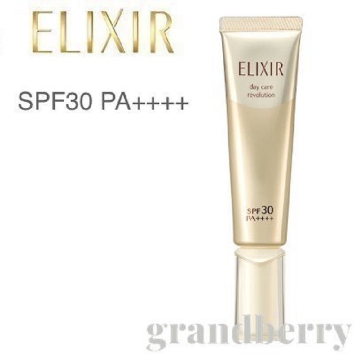 Kem Dưỡng Ngày Mờ Nám Trắng Da Shiseido Elixir Whitening & Skin Care By Age Spf 30/Pa++++ 35Ml Nhật Bản Nội Địa