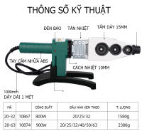 Máy hàn ống chịu nhiệt PPR、PB、PE 20-63 - Sản phẩm của Tuosen