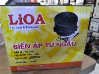 Biến Áp Tự Ngẫu LiOA 2000VA DN020 - Bộ Đổi Nguồn Điện 220V Sang 100V 110V 120V