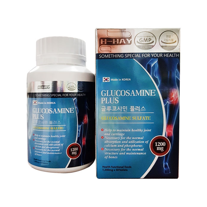 Thực Phẩm Bổ Khớp Hàn Quốc Glucosamine Plus 1200Mg Chai 60 Viên