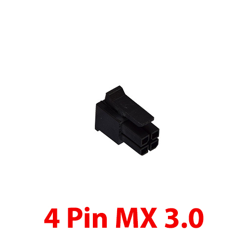 Đầu giắc vỏ nhựa 5557 MX 3.0 mm (đầu nhỏ) - 2/4/6/8/10/12/16/18/20 Pin
