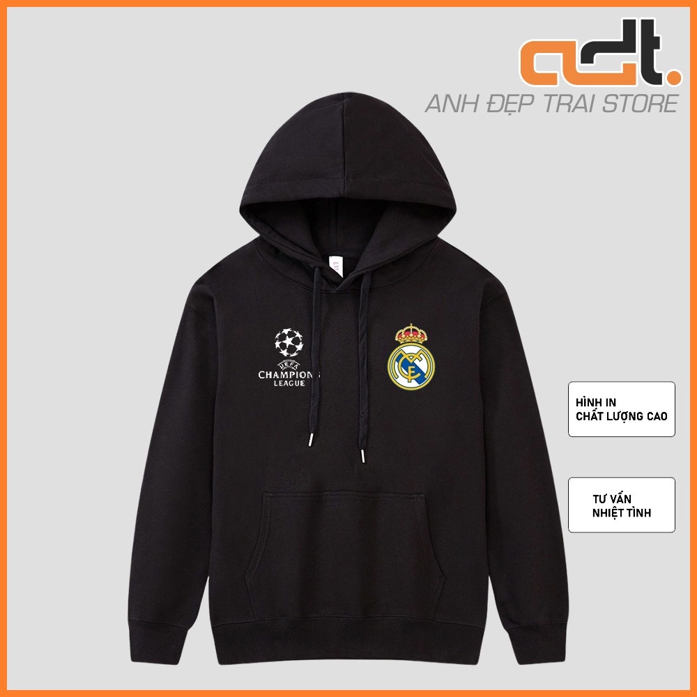 áo khoác nam áo hoodie nam áo khoác hoodie nam Áo Hoodie Real Madrid dành cho fan độc đẹp