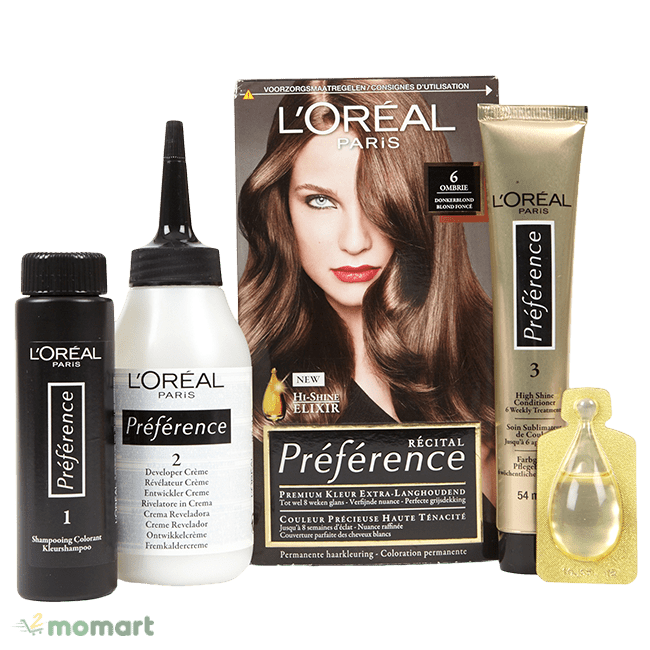 Thuốc Nhuộm Tóc Loreal( Hàng Nga Xách Tay)