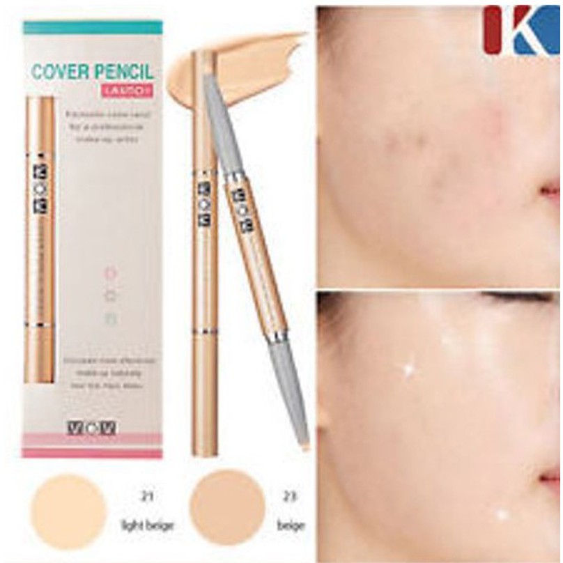 Chì che khuyết điểm Mira Cover Pencil No.23 Cao cấp Hàn Quốc (Da bình thường) – Hàng chính hãng