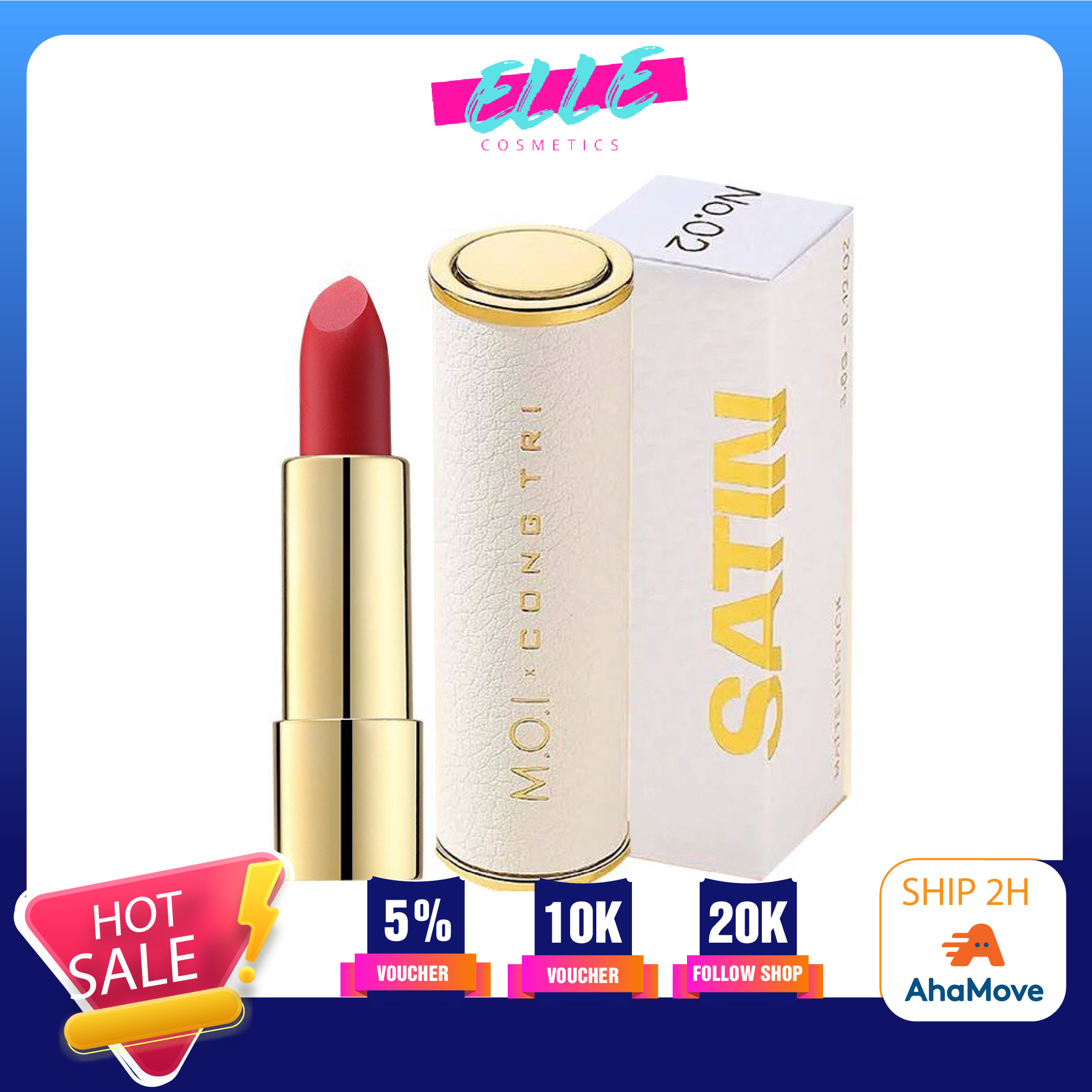 [HCM]Son M.O.I Hồ Ngọc Hà  x Công Trí set 123