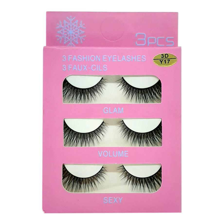 Mi Giả 3 Fashion Eyelashes 3 Faux - Cils (Kiểu Mi 3D/Y17)