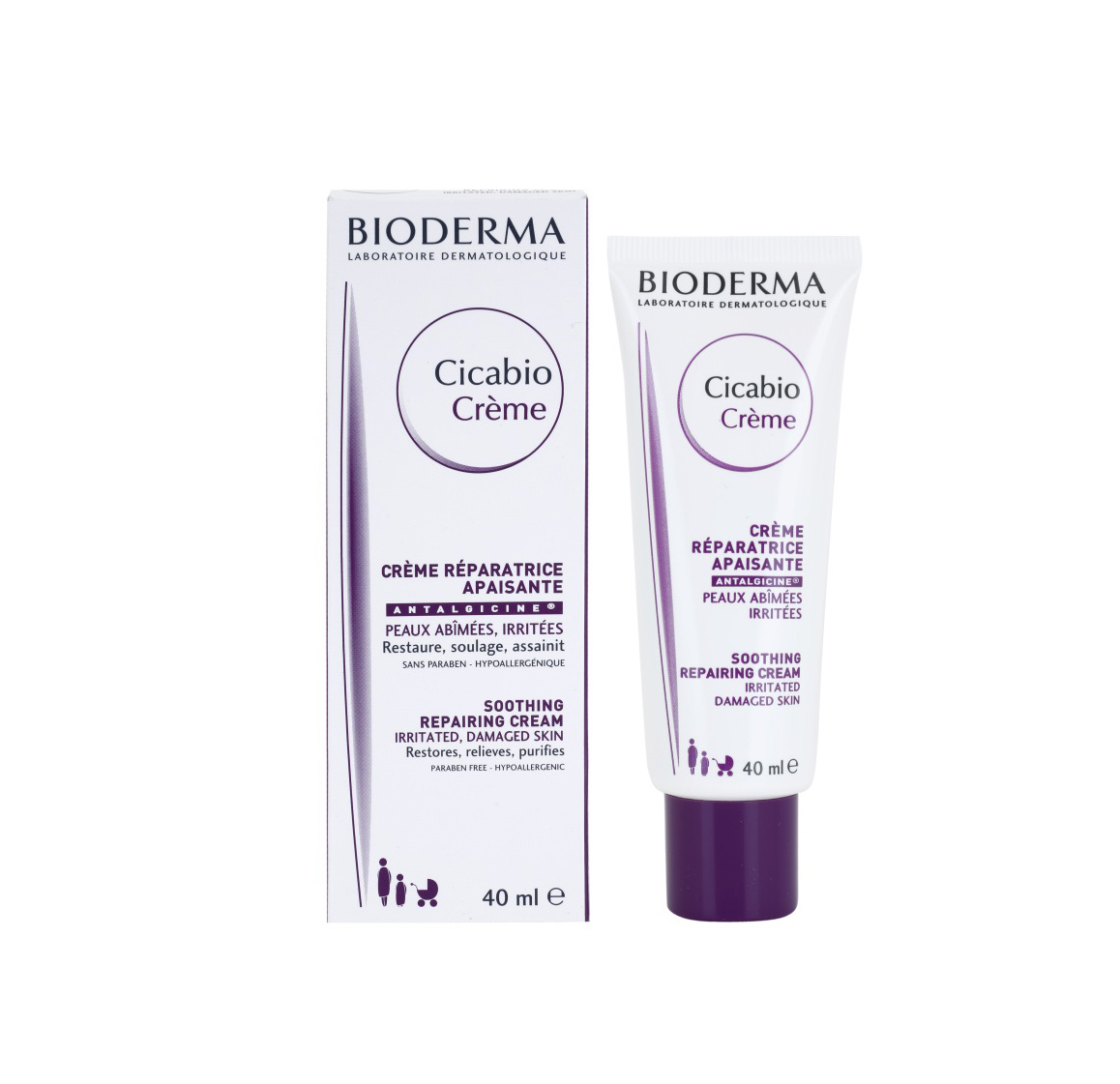 Kem Dưỡng Phục Hồi Da Bioderma Cicabio Creme 40Ml - Lyo Shop