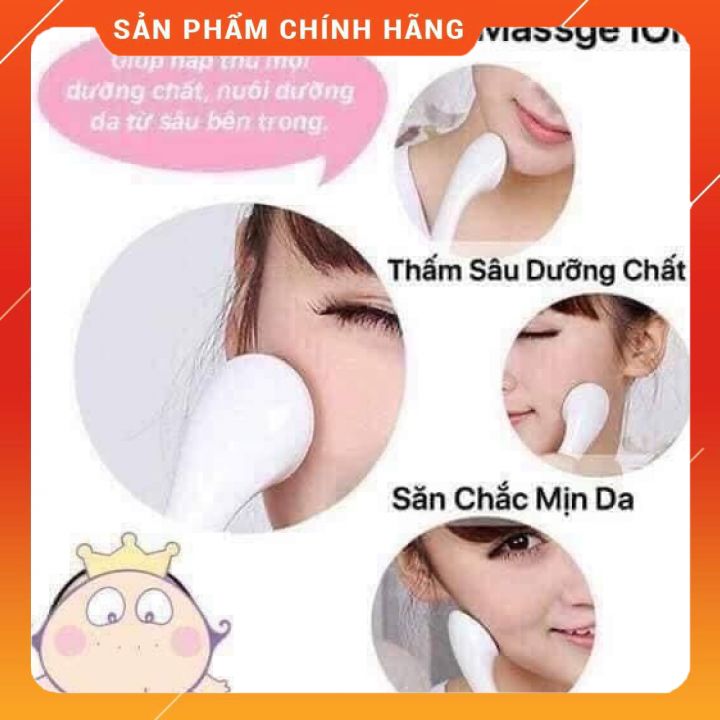 Máy Massage Mặt Ion Giúp Da Căng Mịn Giúp Kem Thẩm Thấu Vào Da