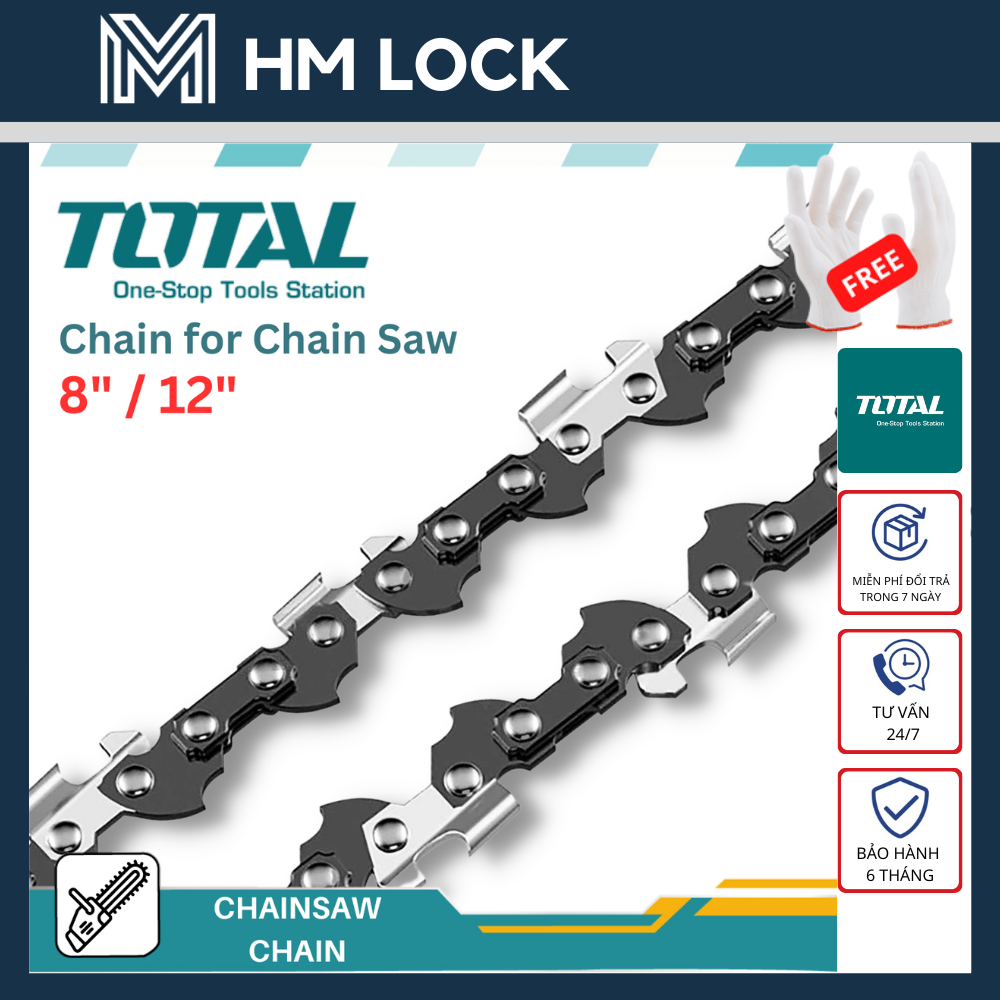 DÂY CƯA XÍCH 8 INCH TOTAL - HÀNG CHÍNH HÃNG - TGTSC50801