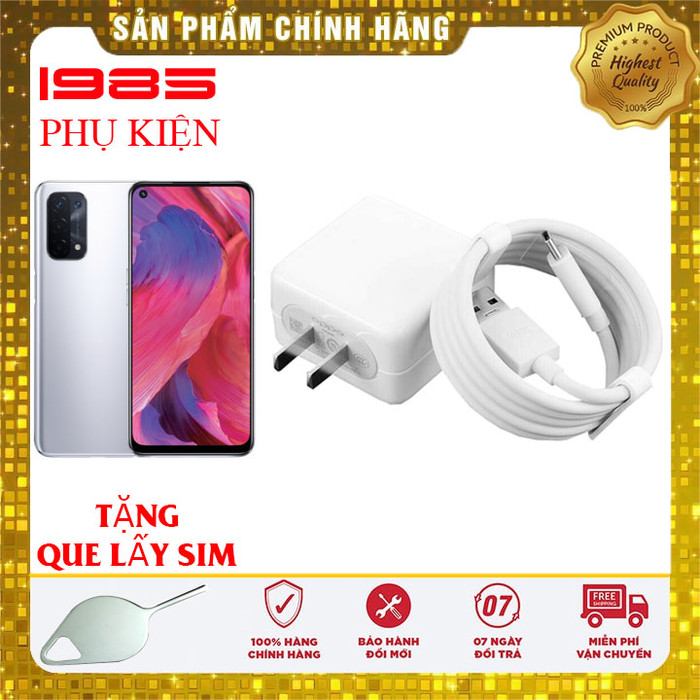Bộ Sạc Nhanh VOOC Oppo A74 5G Chính Hãng