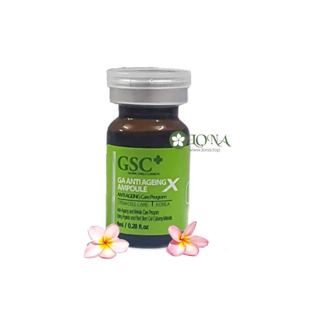 Tế bào gốc GSC trị sẹo rỗ - GA ANTI AGEING AMPOULE 8ml