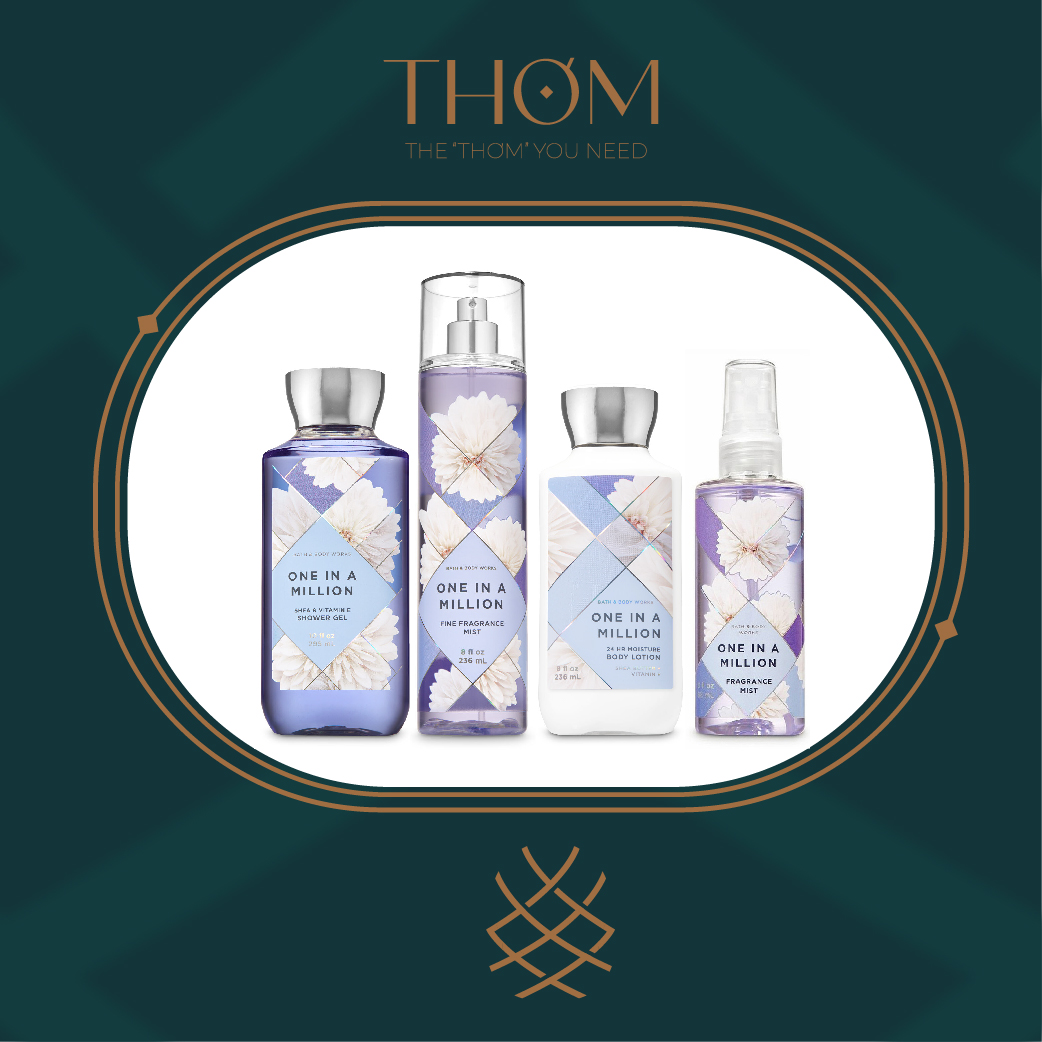 ONE IN A MILLION | Sản Phẩm Tắm Dưỡng Xịt Thơm Toàn Thân Bath & Body Works