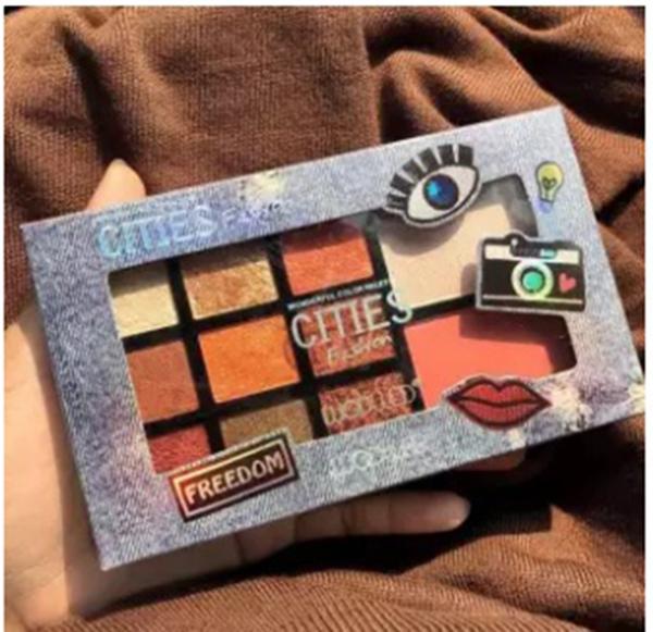 Phấn Mắt Wowod Cities Eyeshadow 10 Ô