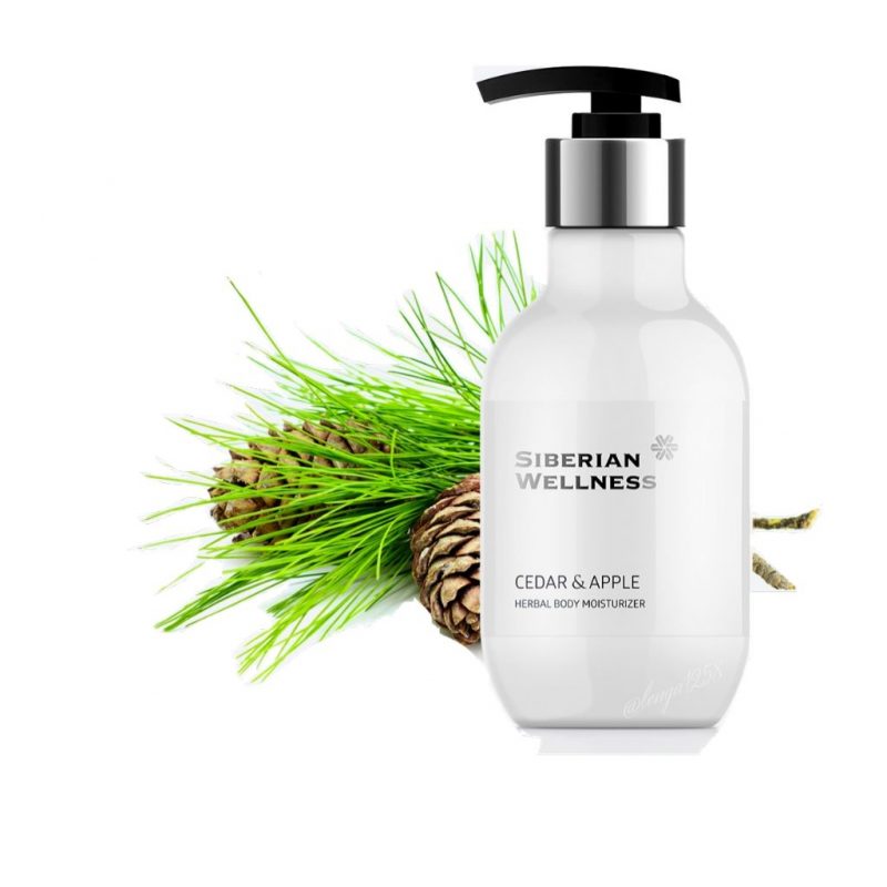 Sữa Dưỡng Ẩm Hạt Thông Và Táo - Spa Collection Cedar & Apple Hand & Body Wash - Siberian Wellness - Xuất Xứ Nga