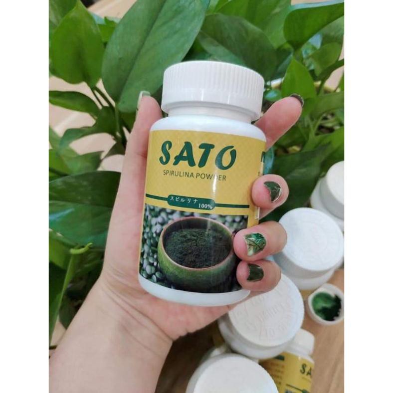 Tảo xoắn SATO dạng bột cấy nano trắng sáng