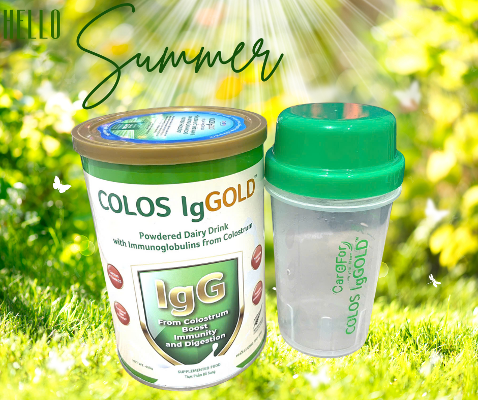 Sữa Non Colos lg Gold (Tặng kèm Ly) của Care Fore Nutrition Global từ New Zealand 450g Dinh Dưỡng tố