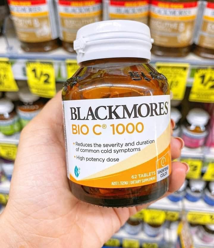 Viên Uống Vitamin C Blackmores Bio C 1000mg 62 viên