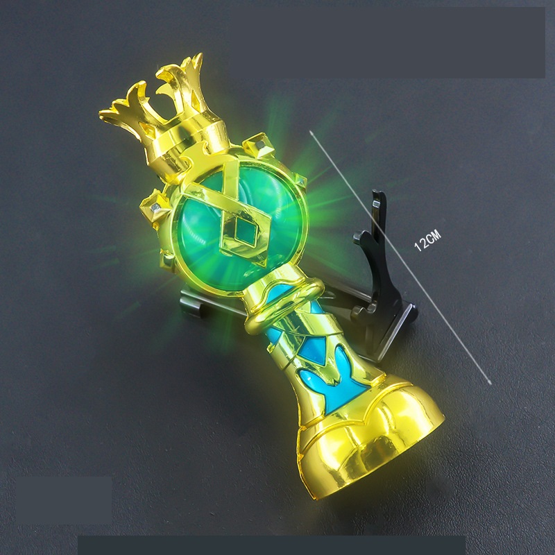 [CÓ ĐÈN] Mô hình Gnosis của Thần trong Game Genshin Impact bằng kim loại phát sáng Raiden Shogun Ven