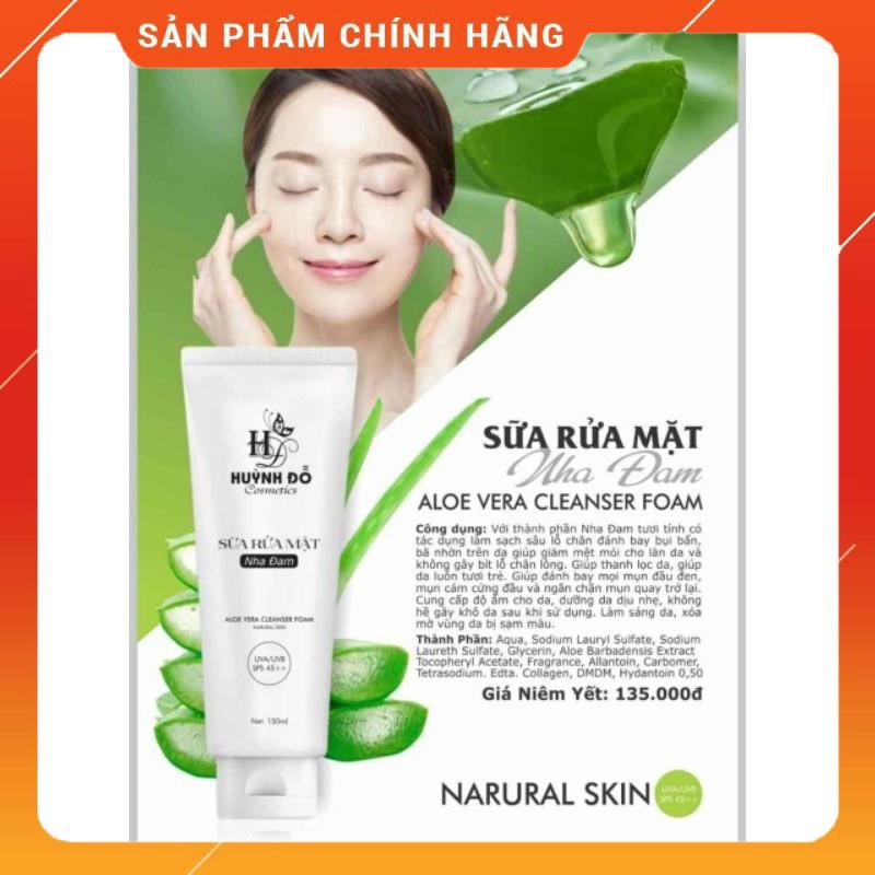 Sữa Rửa Mặt Nha Đam Huỳnh Đỗ