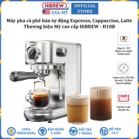 Máy pha cà phê bán tự động Espresso Cappuccino Latte thương hiệu Mỹ cao cấp HiBREW H10B - Hàng Nhập Khẩu (Bảo hành 12 tháng)