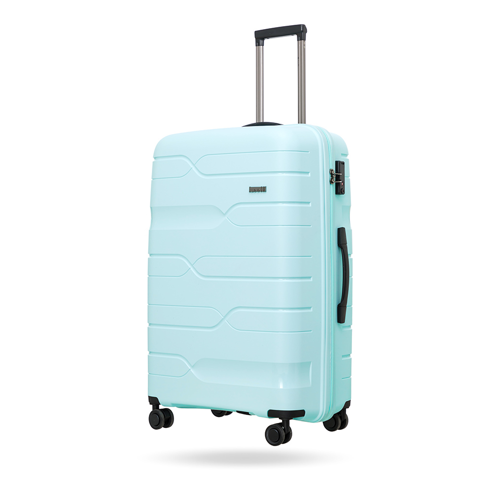 Vali Kéo LUG Lusetti Nolan Size 28 LS802 Nhựa PP Chống Bể vỡ Hạn Chế Trầy Xước Khóa Số TSA Bảo Mật C