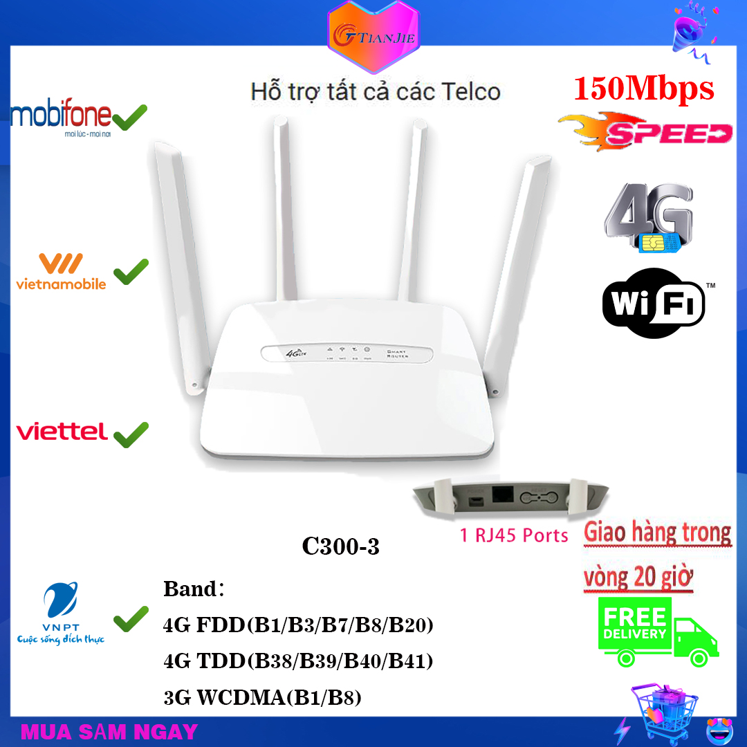 Sửa đổi/Mở khóa dữ liệu không giới hạn Hotspot WIFI CPE 4G LTE MODEM Router Trang chủ Hotspot Antenn