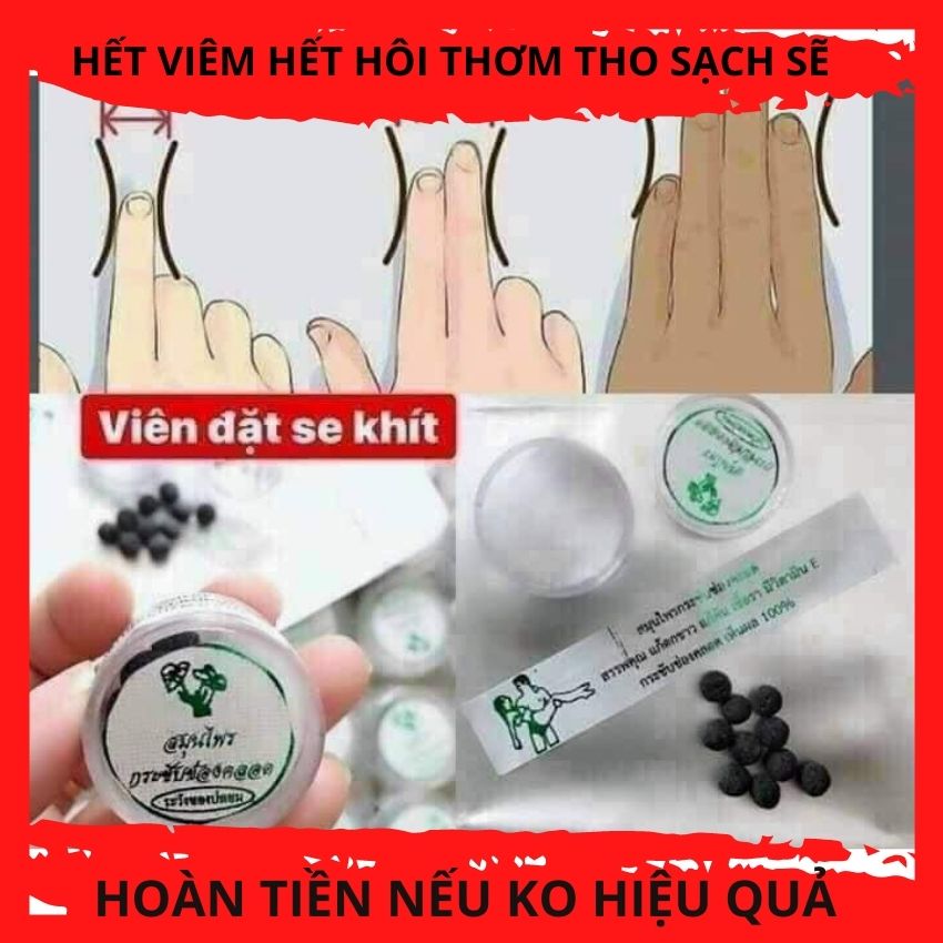 [Chính Hãng Thái Lan 100% ] Combo 5 Hộp Viên Đặt Se Khít Vùng Kín - Giúp Chị Em Phụ Nữ Hết Viêm Nhiễm - Thơm - Khít Hấp Dẫn Như Thời Con Gái