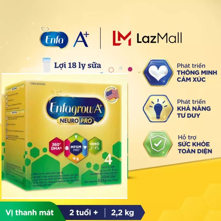 sữa bột enfagrow4 hộp giấy 22 kg DATE 2028