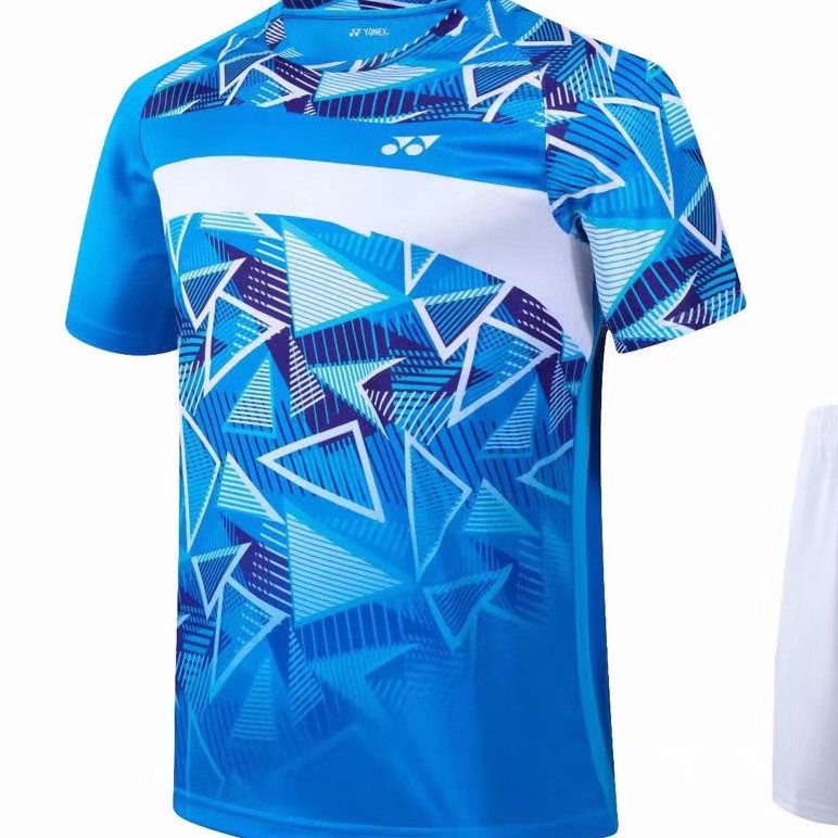 Áo cầu lông Yonex 6057 xanh (namnữ)