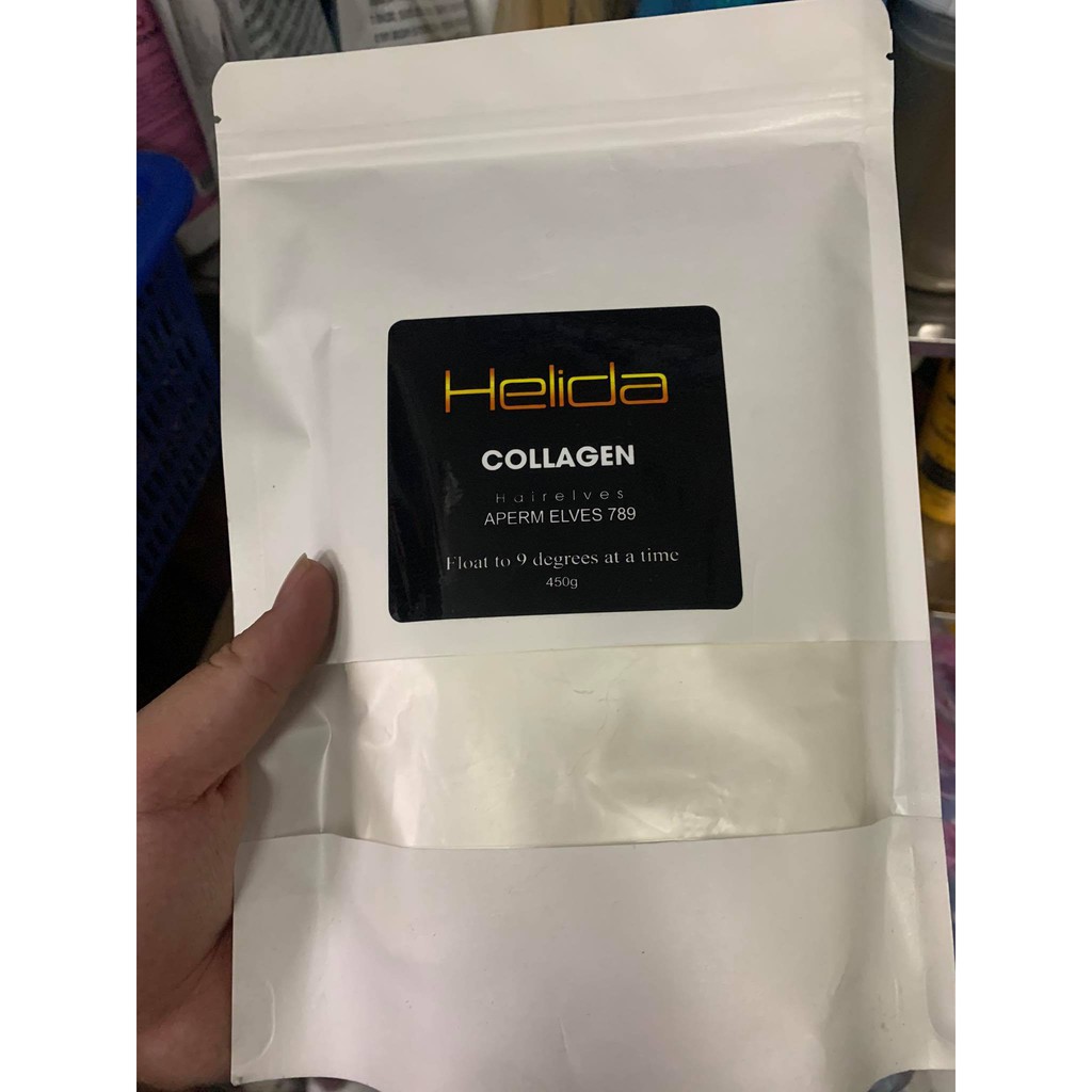 Bột Tẩy Tóc Collagen Helida 450G