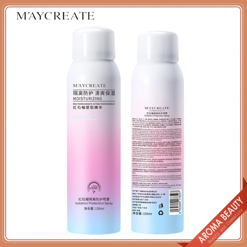 [Hàng Loại 1] Xịt Chống Nắng Maycreate 150Ml Hàng Nội Địa Trung