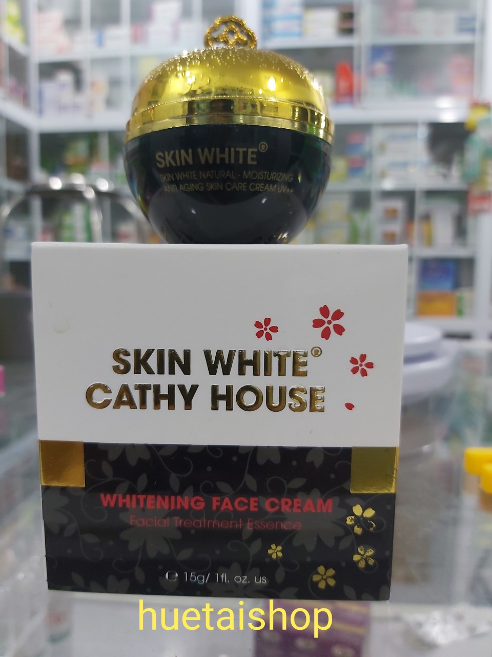 Skin White Kem Dưỡng Trắng Da Mặt Ngừa Thâm Nám Thái Lan