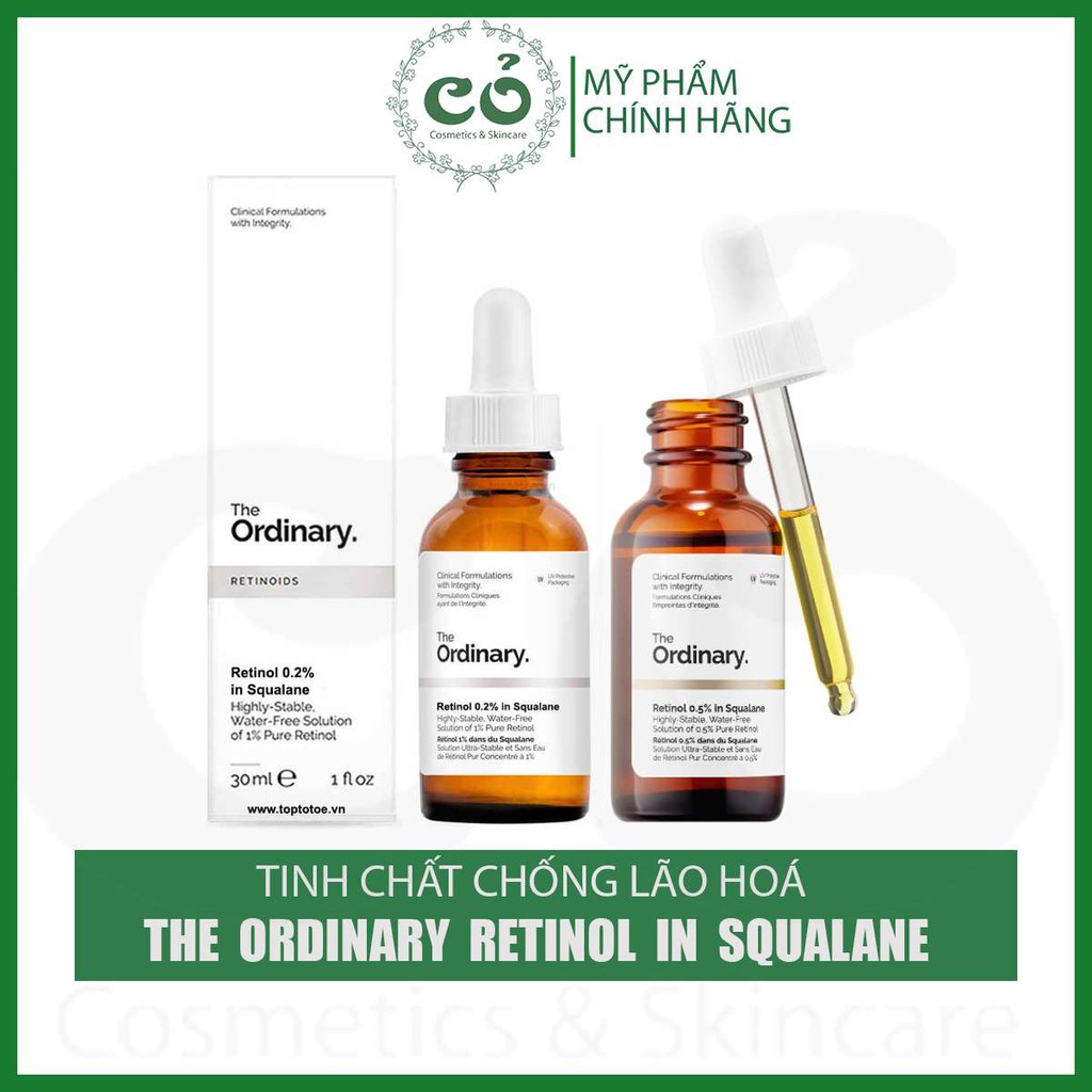 Tinh Chất Chống Lão Hóa The Ordinary Retinol In Squalanen 30Ml