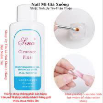 Nước Lau Gelnước Tẩy Sơn Móng Tay Gel Clean Plus - Nail Mi Giá Xưởng"Chính Hãng"