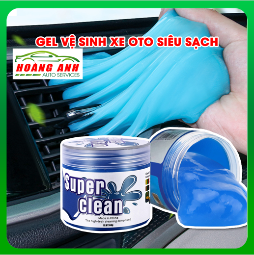 Gel vệ sinh đa năng làm sạch vệ sinh ô tô bàn phím điện thoại bụi bẩn laptop lọc gió xe hơi super cl