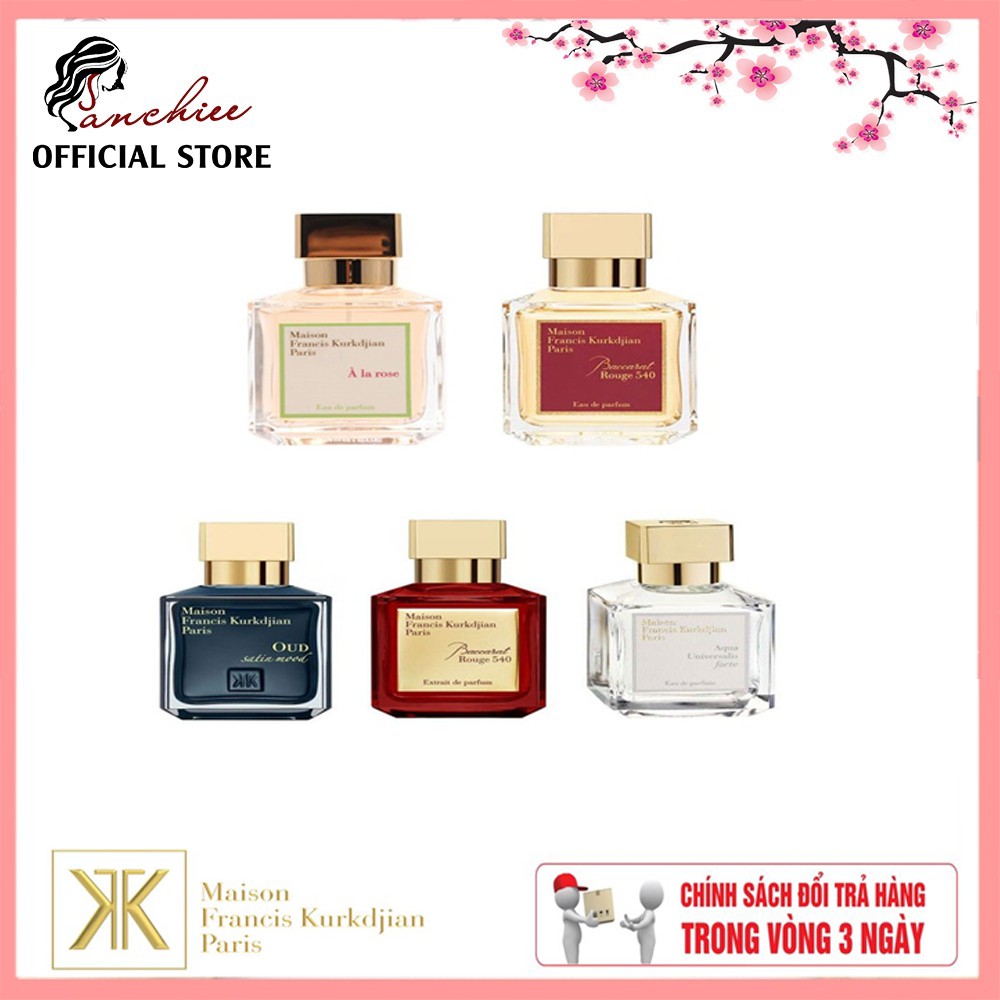 Nước Hoa Top 5 Mùi Hương Được Săn Tìm Nhiều Nhất Của Maison Francis Kurkdjian 5/10/20Ml