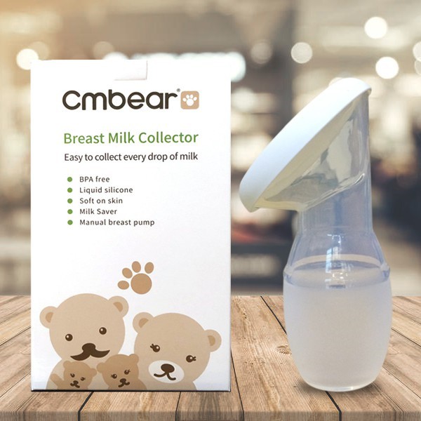 Phễu Hứng Sữa Cmbear Cao Cấp Tiện Lợi Cho Mẹ