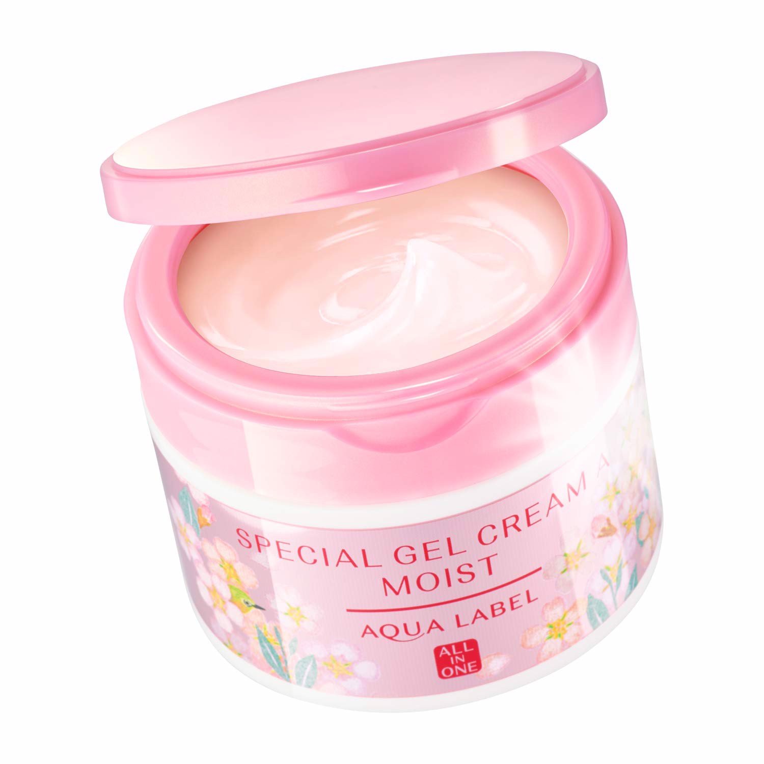 Kem Dưỡng Da Shiseido Aqualabel 5 Trong 1 Special Gel Cream Moist 90G Phiên Bản Hoa Anh Đào