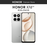 Điện Thoại Honor X7d 5G 16GB + 256GB Pin 6500 mAh Chip Snapdragon 6s Gen 3 Hỗ Trợ NFC Kháng Nước Bảo Hành 24 Tháng