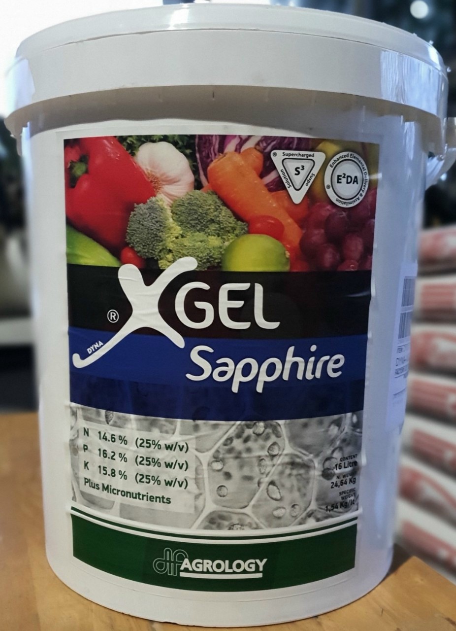 Phân bón tưới cao cấp-XGEL SAPPHIRE NPK 25-25-25+TE (khối lượng 2464kg)
