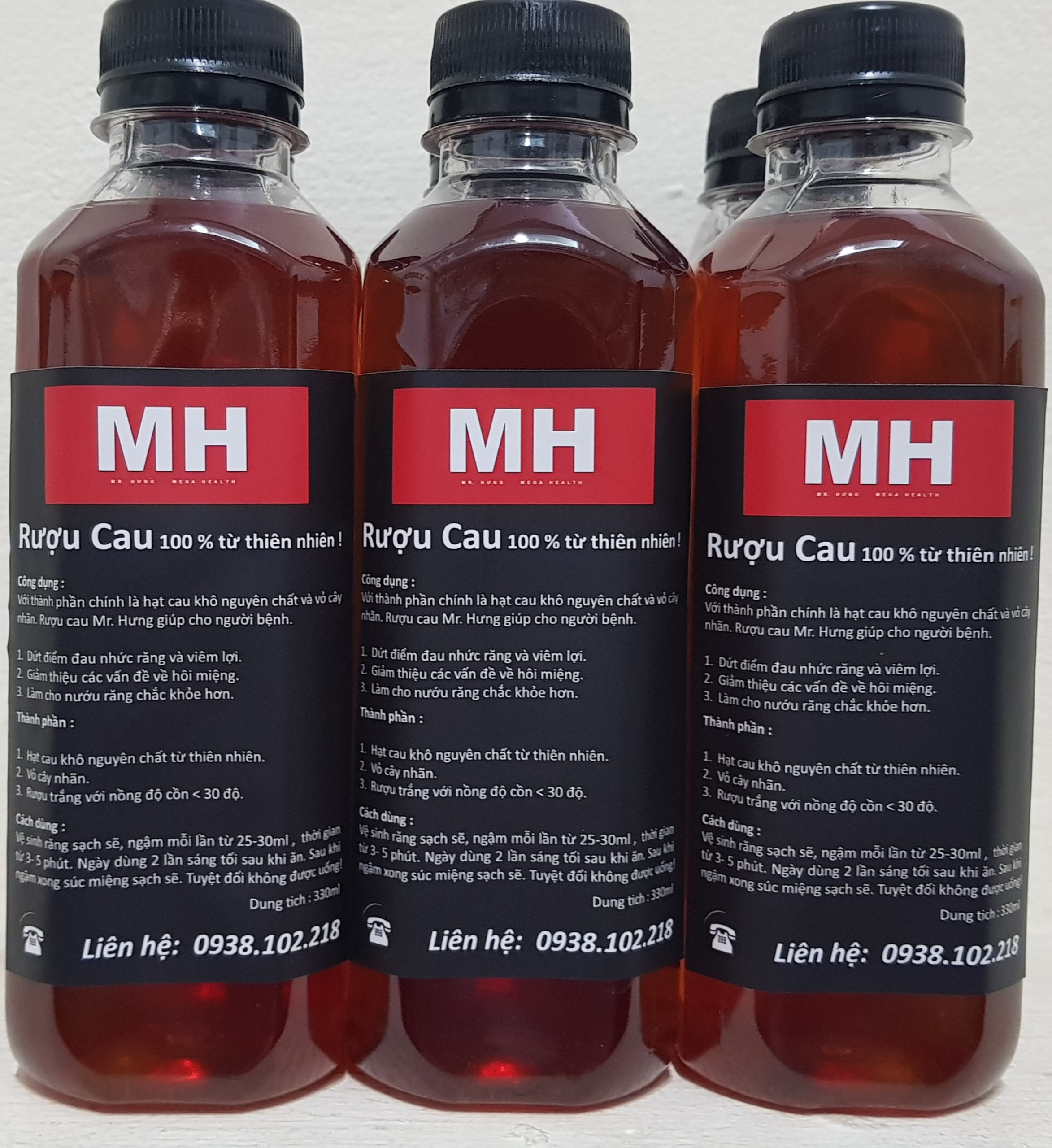 Nước Súc Miệng Mh 100% Thiên Nhiên
