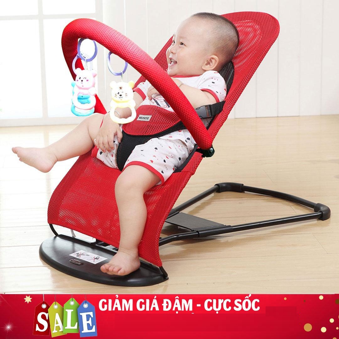 [rẻ vô địch] GHẾ RUNG LUỚI CHO BÉ tặng kèm thú treo đồ chơi ngộ nghĩnh dạng kệ chữ A - GHẾ RUNG NHÚN cao cấp cho bé yếu thích thú giúp bé ăn chơi thư giãn hoặc nằm ngủ rất thoải mái nôi rung trẻ em nôi rung trẻ em ghế rung trẻ em cao cấp