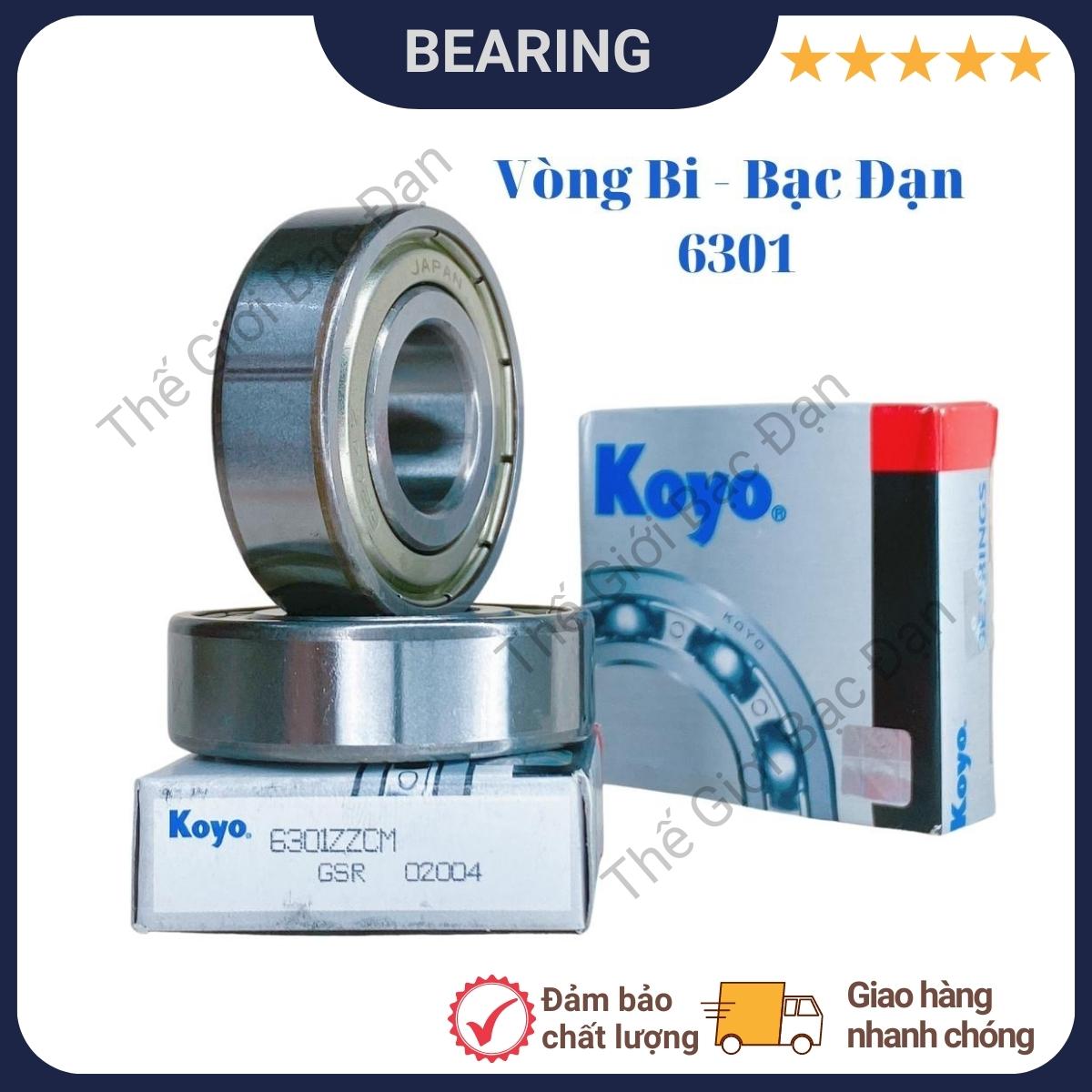 Vòng bi bạc đạn 6301 ZZCM KOYO -Thế Giới Bạc Đạn