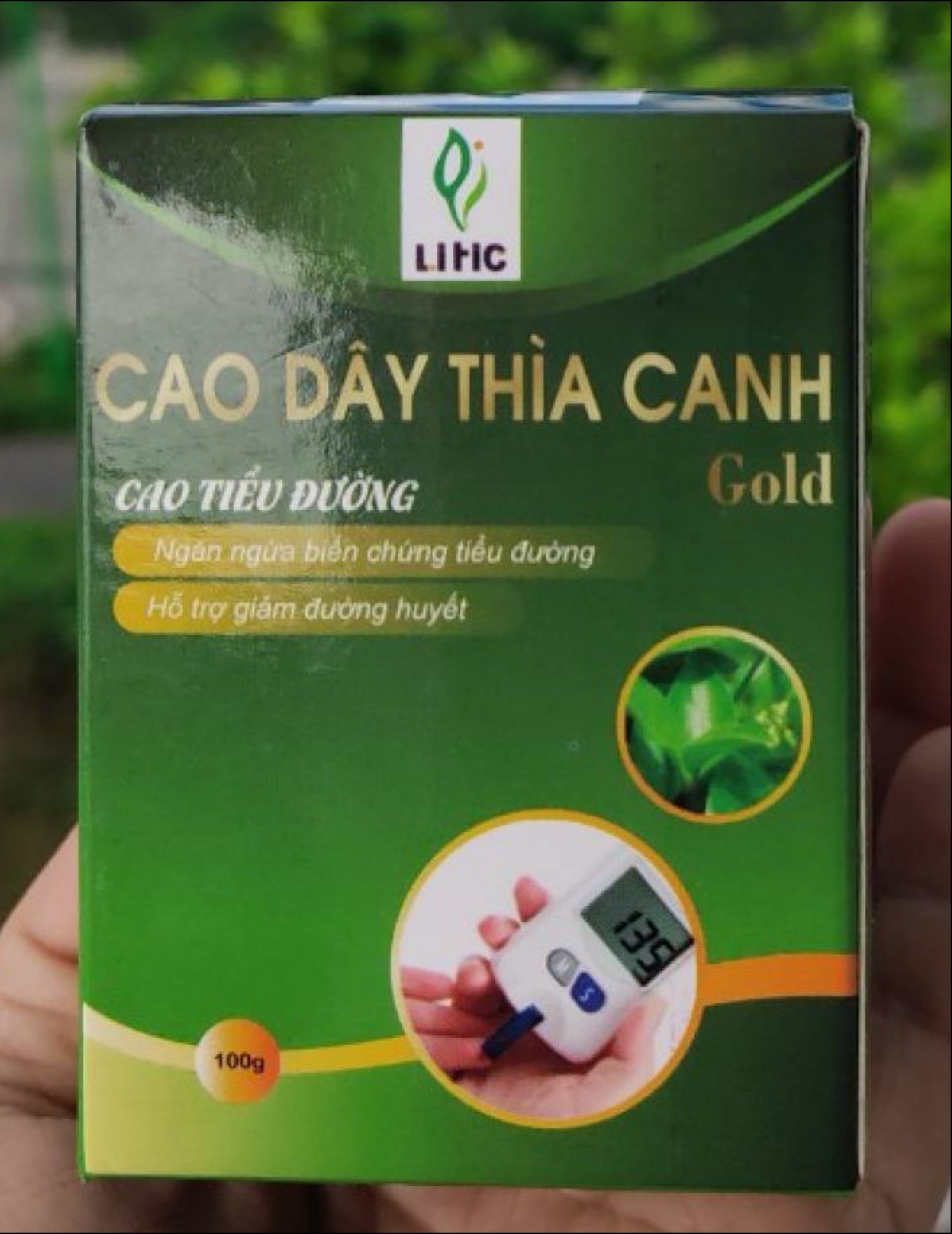 Cao Tiểu Đường Gold Litic (Cao Dây Thìa Canh Hỗ Trợ Người Tiểu Đường)