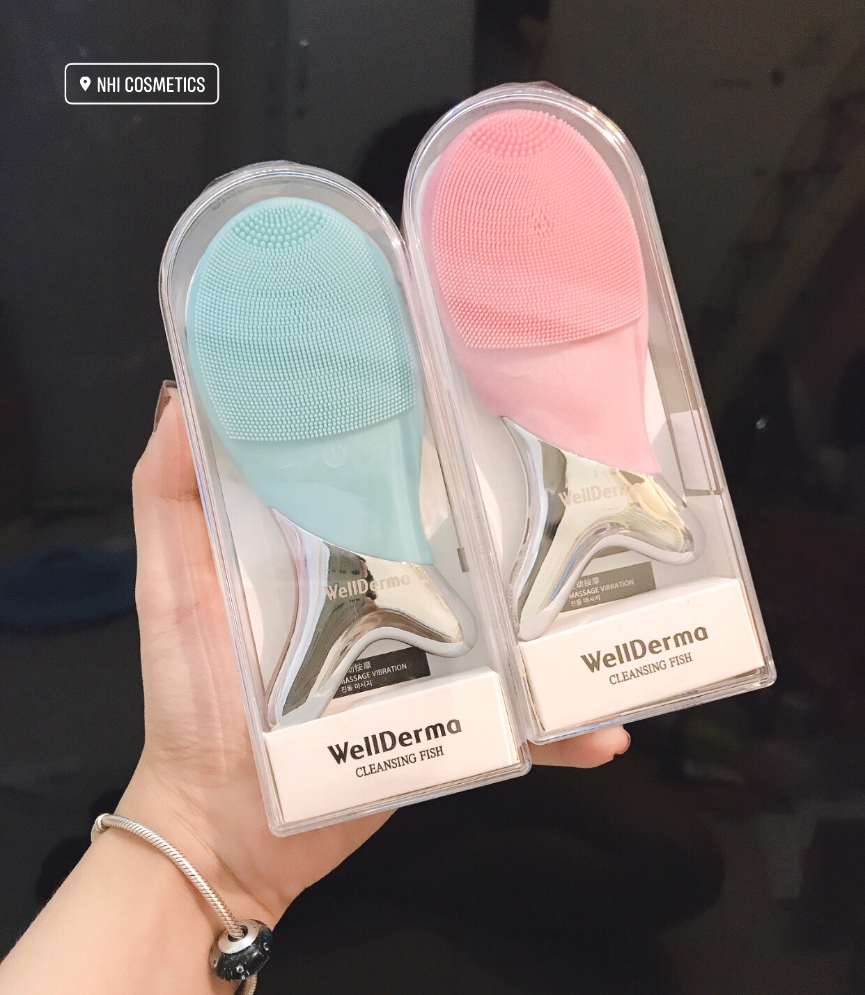 Máy Rửa mặt Con Cá Wellderma