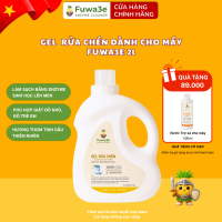 Gel rửa chén hữu cơ FUWA3E enzyme dứa dành cho máy 2000ml/ 500ml – bảo vệ máy làm mềm nước cứng